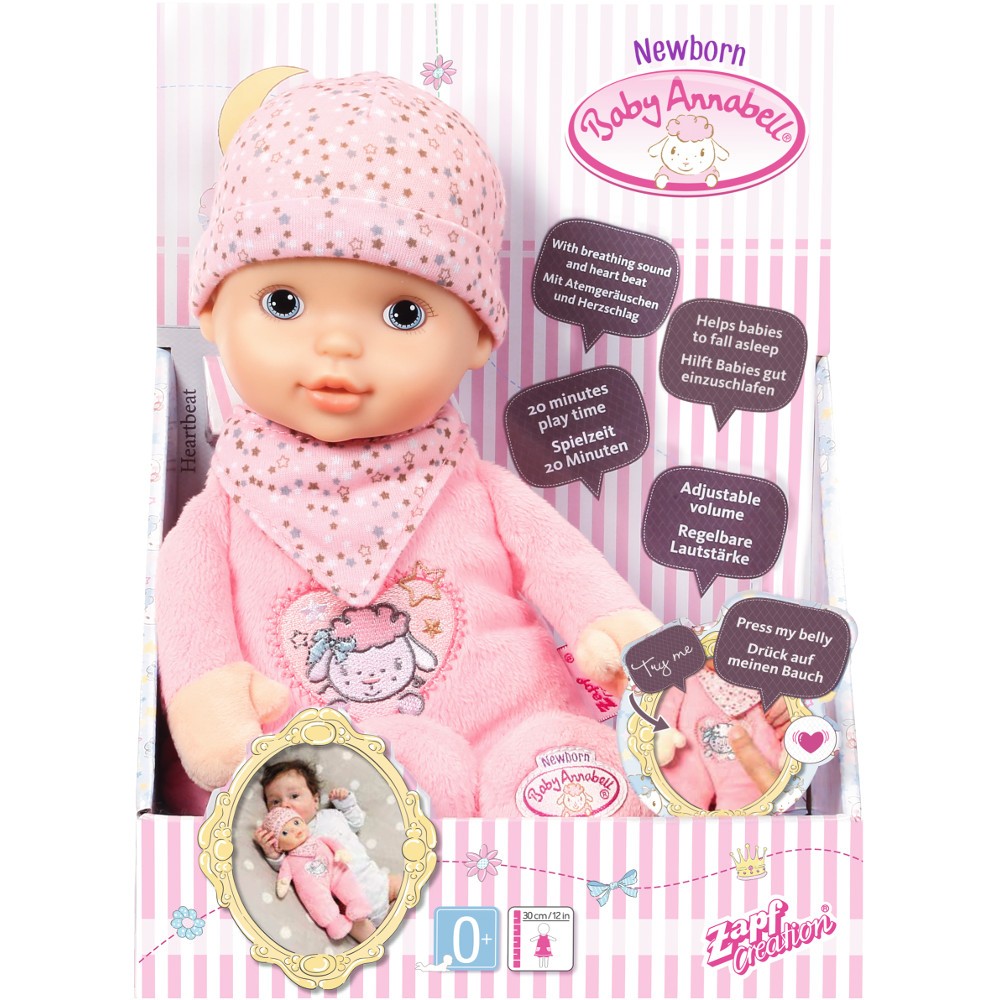 baby annabell newborn soft