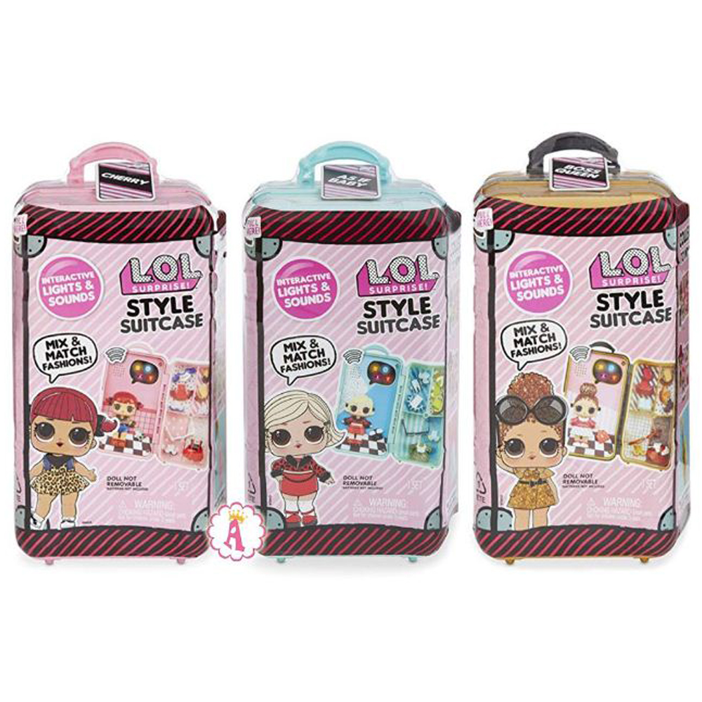 lol surprise style suitcase doll